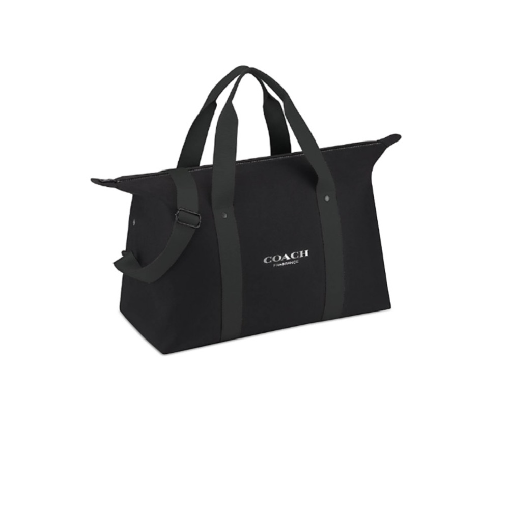 Coach Black&Gray Unisex Duffle Bag